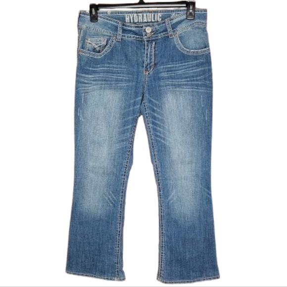 Hydraulic Lola Boot Cut Jeans Women’s Size 15/16 Medium Wash Stretch Denim - Picture 16 of 16